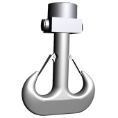 Ramshorn hook suspension