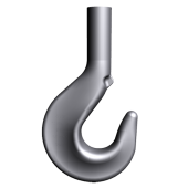 Single hook un-machined